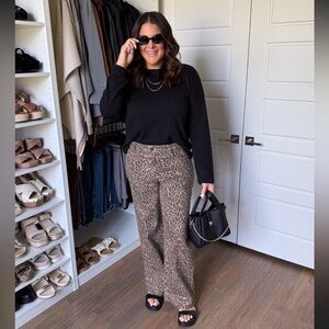 Wit & Wisdom Gracie Skyrise Double Side Seam Wide Leg Jeans